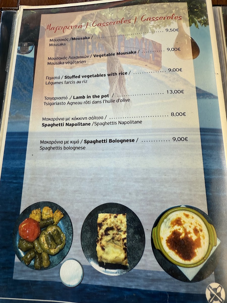 Menu Paralia / Café Restaurant-6